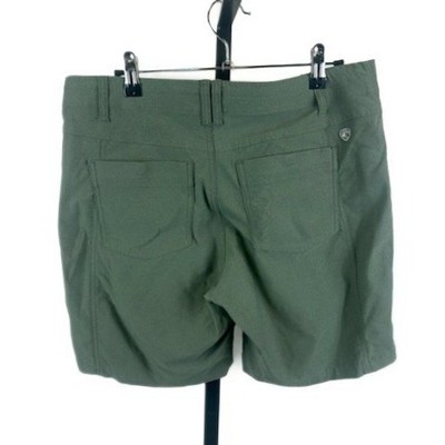 Kuhl Shorts Women's Size 8 Olive Green Outdoor Hiking Walking Performance - Image 2