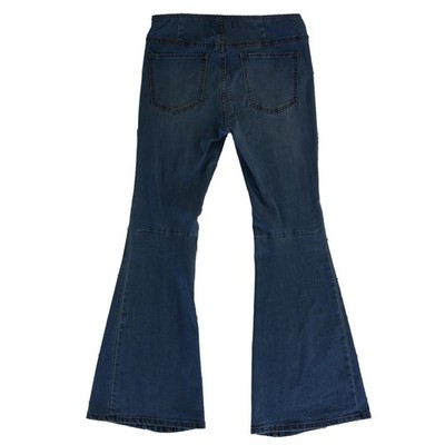 We The Free People Jeans Women's Size 28 Blue High Rise Pull On Flare - Image 2