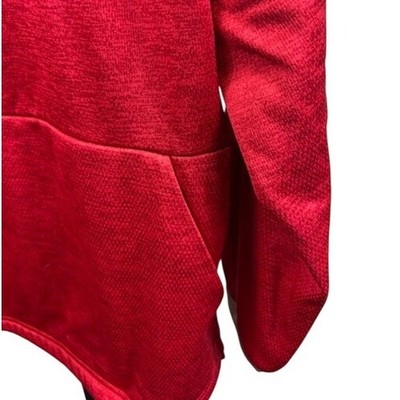 Adidas NC State Wolfpack Red Baseball Pullover Jersey Sweatshirt Mens Size Large - Image 3