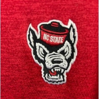 Adidas NC State Wolfpack Red Baseball Pullover Jersey Sweatshirt Mens Size Large - Image 5