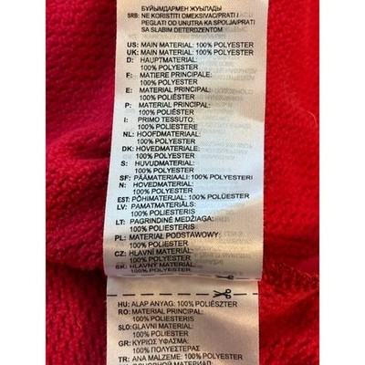 Adidas NC State Wolfpack Red Baseball Pullover Jersey Sweatshirt Mens Size Large - Image 7