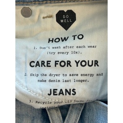 Madewell Stovepipe Jeans Womens Light Wash High Rise Denim Pants Size 27 - Image 5