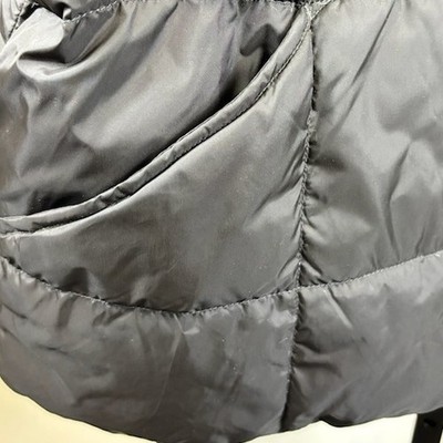 Lands' End Gray Down Puffer Vest Quilted Jacket Women's Size XL / P 18-20 - Image 2