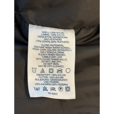 Lands' End Gray Down Puffer Vest Quilted Jacket Women's Size XL / P 18-20 - Image 4