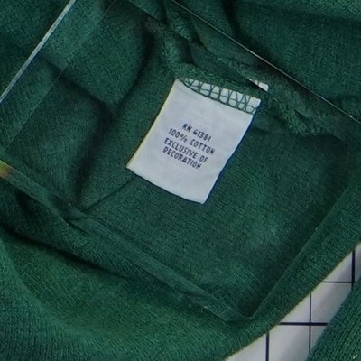 Polo Ralph Lauren Pullover Men's Size XLT Green Ribbed Cotton Quarter Zip - Image 5