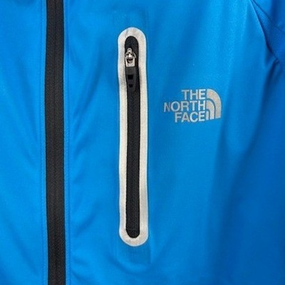 The North Face Flight Series Men's Size Medium Blue Black Hooded Athletic Jacket - Image 3