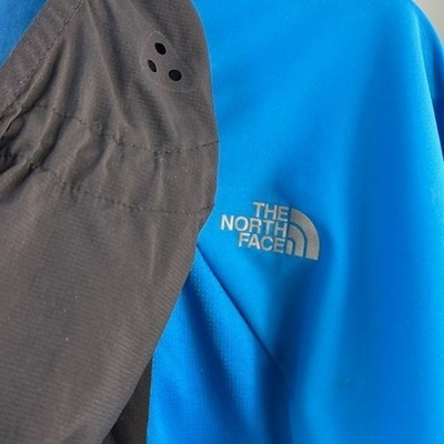 The North Face Flight Series Men's Size Medium Blue Black Hooded Athletic Jacket - Image 4