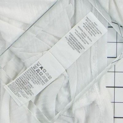 Lucky Brand Boho Blouse Top Women's Size Medium White Lace Pintuck Ruffle - Image 5