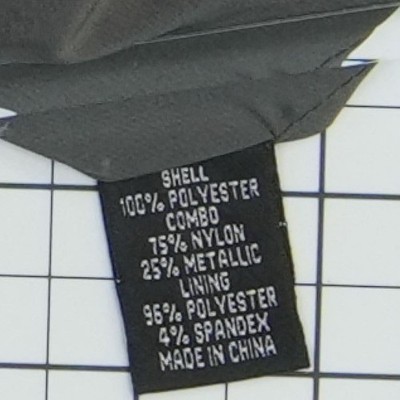 Adrianna Papell Dress Women's Size 4 Charcoal Gray Metallic Pleated Open Back - Image 5