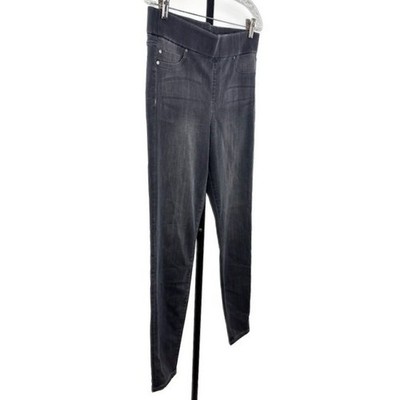 Liverpool The Skinny Gray Denim Jeans Leggings Elastic Waist Women's Size 10 30 - Image 4