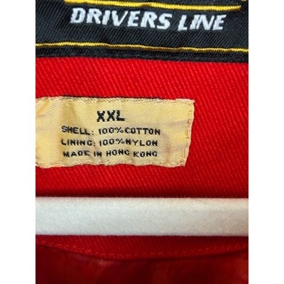 Budweiser Racing Dale Earnhardt Red Jacket Coat Full Zip NASCAR Chase Size XXL - Image 8