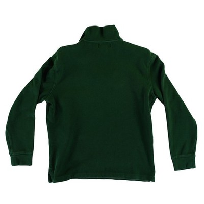 Polo Ralph Lauren Men's Size Medium Green Quarter Zip Cotton Sweater - Image 3