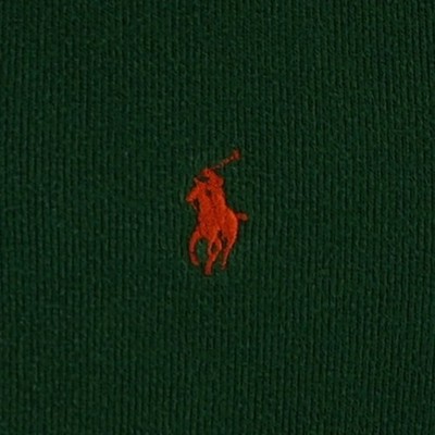 Polo Ralph Lauren Men's Size Medium Green Quarter Zip Cotton Sweater - Image 4