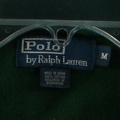 Polo Ralph Lauren Men's Size Medium Green Quarter Zip Cotton Sweater - Image 6