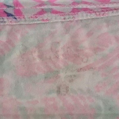 Lilly Pulitzer Blouse Top Women's Size XS Multi Shell Coral V-Neck Tee - Image 4