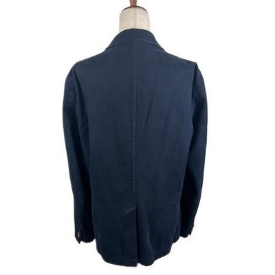 JOOP! Casual Men's Navy Blue Florence Twill Blazer Jacket Size 50R EU USA 40R - Image 4
