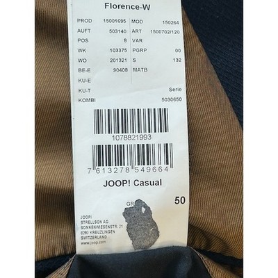 JOOP! Casual Men's Navy Blue Florence Twill Blazer Jacket Size 50R EU USA 40R - Image 6