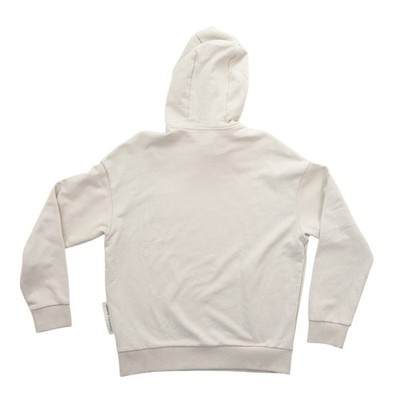 New Armani Exchange Men's Size Small Beige AX Logo Pullover Hoodie Sweatshirt - Image 2