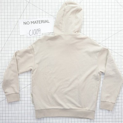 New Armani Exchange Men's Size Small Beige AX Logo Pullover Hoodie Sweatshirt - Image 4