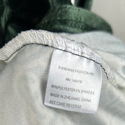 Lily by Firmiana Women's Size Large Green Velvet Hooded Tunic Celtic Knot Top - Image 6