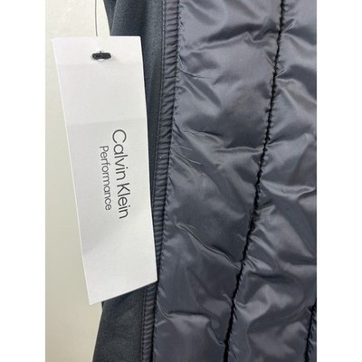 Calvin Klein Performance Puffer Vest Women's Size 3X Black Quilted Full Zip - Image 5