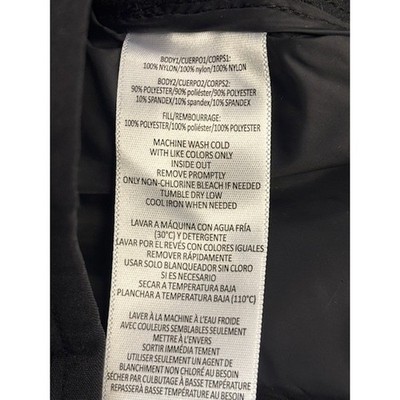 Calvin Klein Performance Puffer Vest Women's Size 3X Black Quilted Full Zip - Image 7