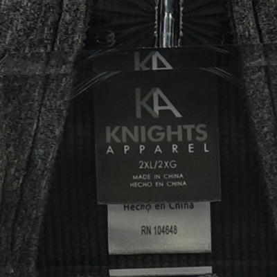 Knights Apparel Kentucky Wildcats Men's Size 2XL Charcoal Fleece Full Zip Jacket - Image 6