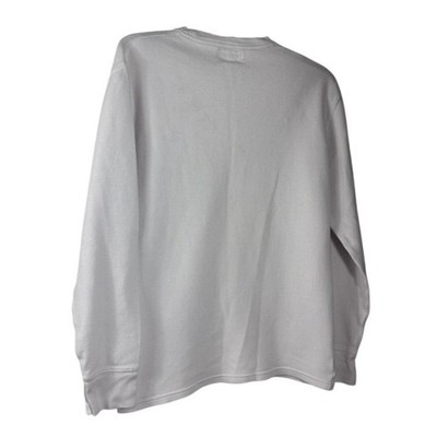 Polo Ralph Lauren Men's Size Medium White Waffle Knit Long Sleeve Shirt Top - Image 3