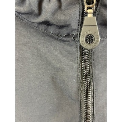 Ben Sherman Shirt Men's Size Large Charcoal Gray Waffle Knit Button Up Jacket - Image 6