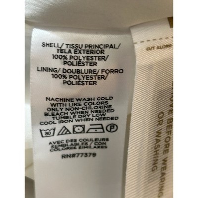 Ann Taylor Women's Size 4 Geometric Print Short Sleeve Midi Dress - Image 4