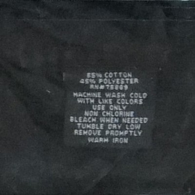 BKE Shirt Men's Size Large Black Textured Stripe Long-Sleeve Button - Image 3