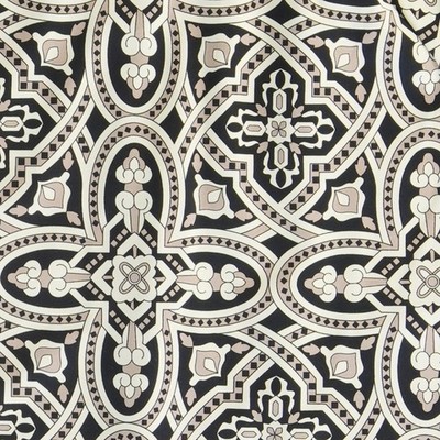 J.McLaughlin Dress Women Size XL Black Tan Catalina Cloth Geometric Tile - Image 6