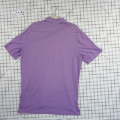 Polo Golf Ralph Lauren Polo Top Men's Size Large Purple Performance Pima Blend - Image 6