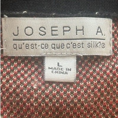 Joseph A. Plaid Open Front Long Cardigan Sweater Women's Size Large - Image 3