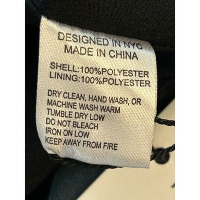 New Yumi Kim Carousel Dress Black Floral Long Sleeve Mini Dress Size Medium $228 - Image 5