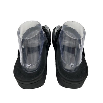 Vionic Naples Black Embellished Rhinestone Thong Sandals Women's Size 8 - Image 3