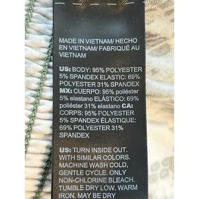 White House Black Market Women's Size Medium Snake Print Smocked V-Neck Blouse - Image 4