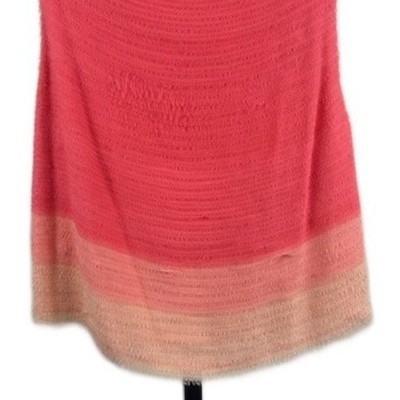 Alice + Olivia Strapless Pink Cream Ombre Textured Mini Dress Size XS - Image 3