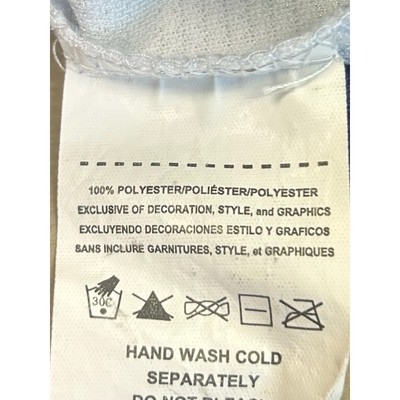 Majestic Ravens Sequin Football Jersey Lace Up Top NFL Purple White Size Small - Image 5