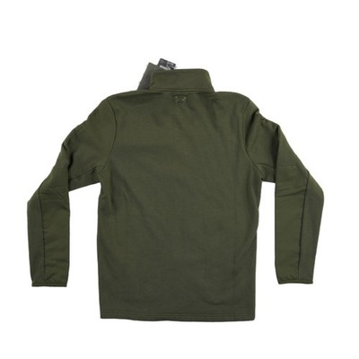 Under Armour Mens Size Small Tactical Rival Fleece Quarter Zip Pullover Green - Image 2