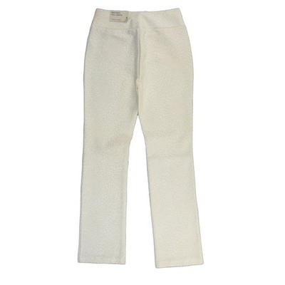 New Soft Surroundings Pants Women's Size Small Cream Leopard Pull On Bootcut - Image 2