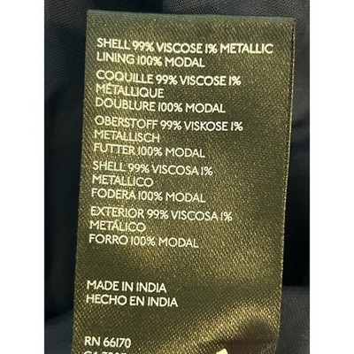 Anthropologie Printer Johnson Long-Sleeve V neck Tiered Midi Dress Size Large - Image 5