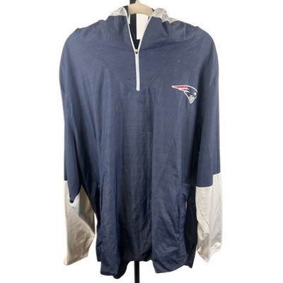Nike NFL New England Patriots Windbreaker Pullover Jacket Size 3XL - Image 2