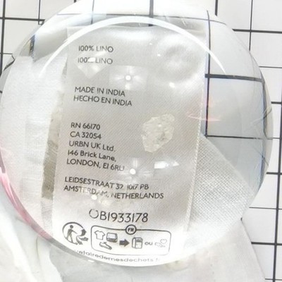 Pilcro Anthropologie 100% Linen Top Women's Size Medium White Crop Utility Vest - Image 5