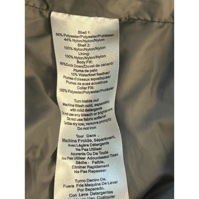 Calvin Klein Performance Down Puffer Vest Women's Size XS Quilted Pewter Gray - Image 4