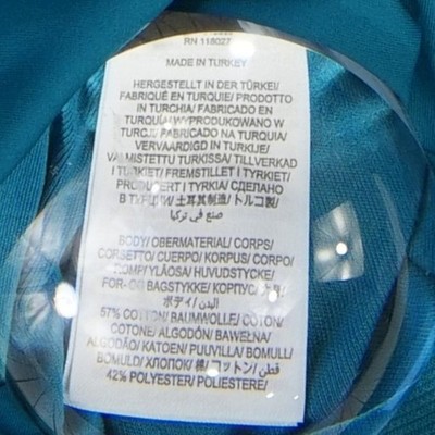 Boden Dress Women's Size 14R 14 R Teal Blue Ribbed V-Neck Belted Ottilie Ottoman - Image 6