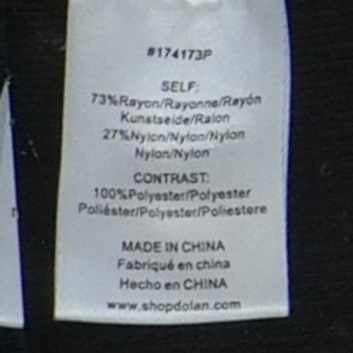 Dolan Left Coast Ribbed Knit Top Women's Size SP Black Puff Sleeve Sweater - Image 6