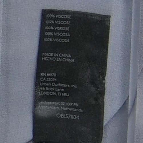 Urban Outfitters Cami Dress Women's Size Medium Blue Gray Mini Satin - Image 5