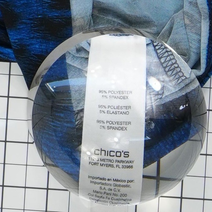 New Chicos PT Dress Womens Size 1 Petite US Medium Ombre Animal Print V Neck - Image 4