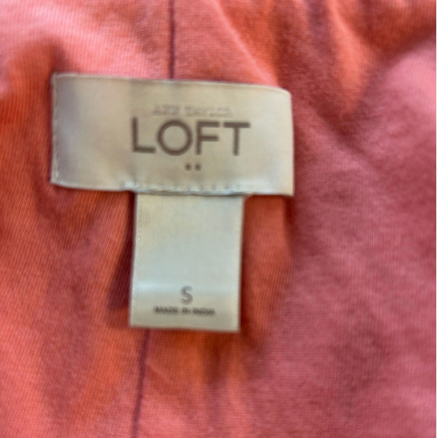 LOFT Women's Size Small Utility Jacket Coat Drawstring Waist & Stand Collar - Image 4